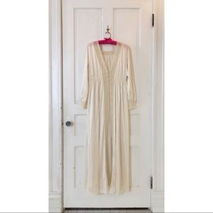 Vintage Ivory Robe